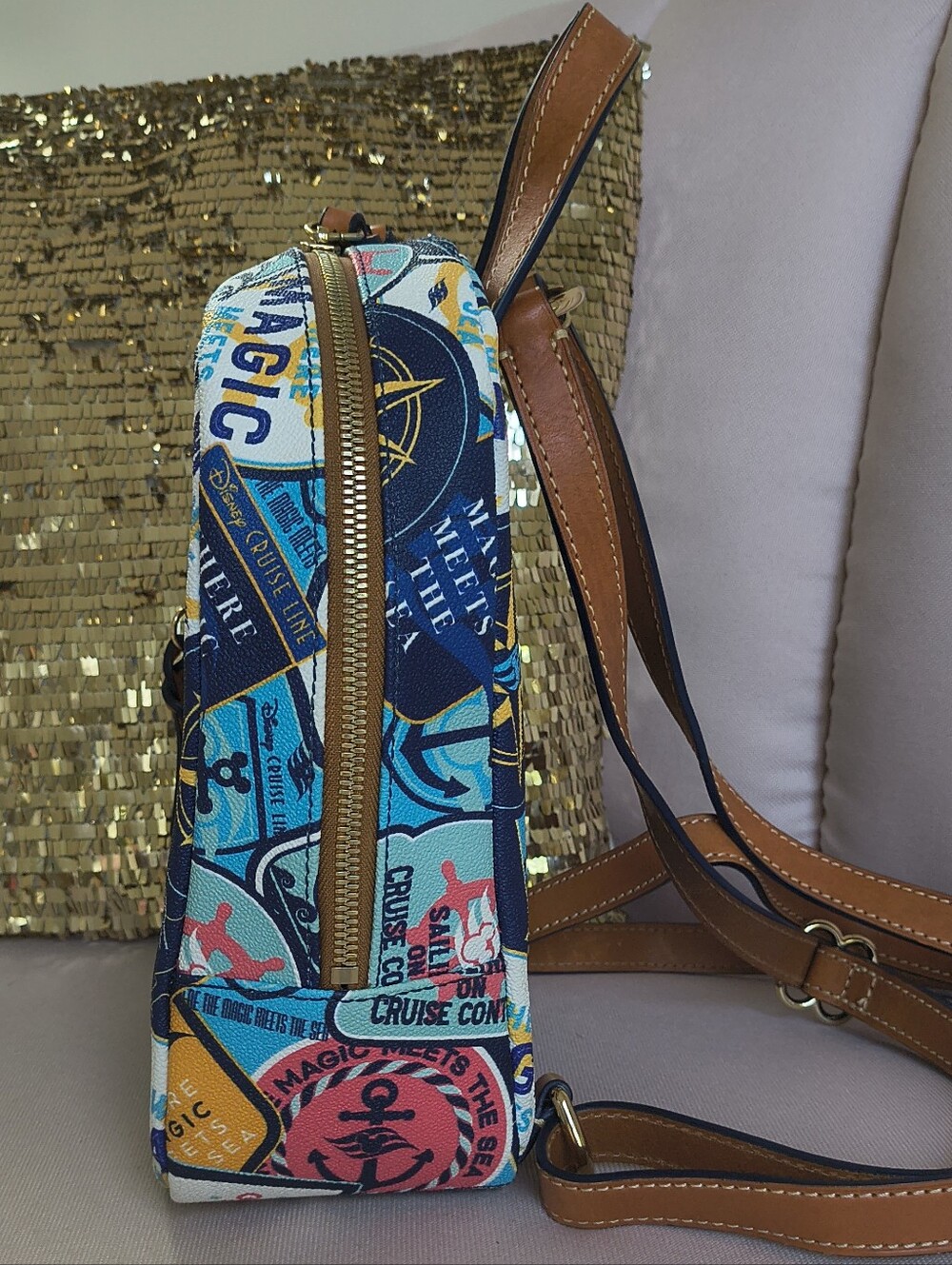 Disney Cruise Line Dooney & Bourke | Sticker Backpack Design - Picture 4 of 9